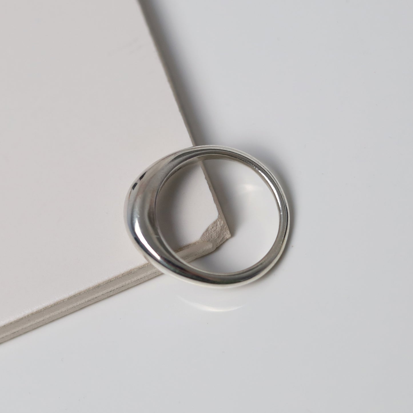 Sterling Silver Curve Ring