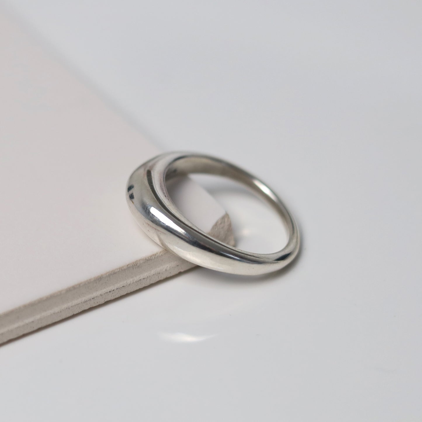 Sterling Silver Curve Ring