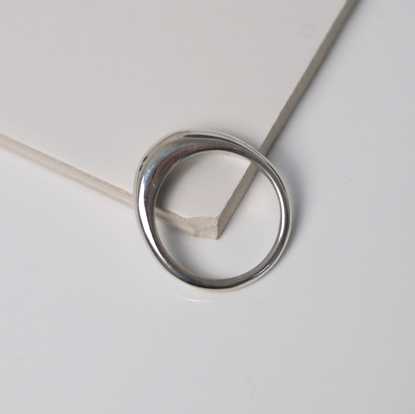 Sterling Silver Curve Ring