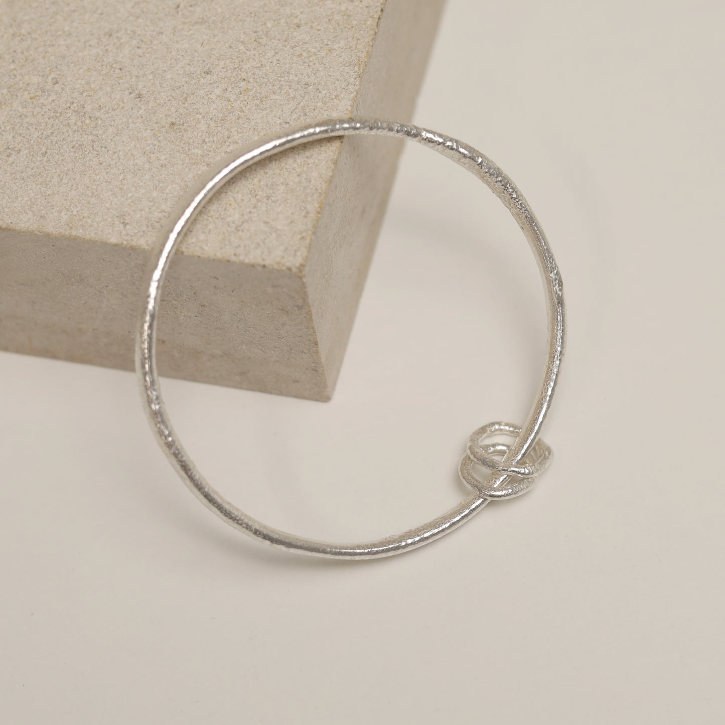 Sterling Silver Fireball Bangle