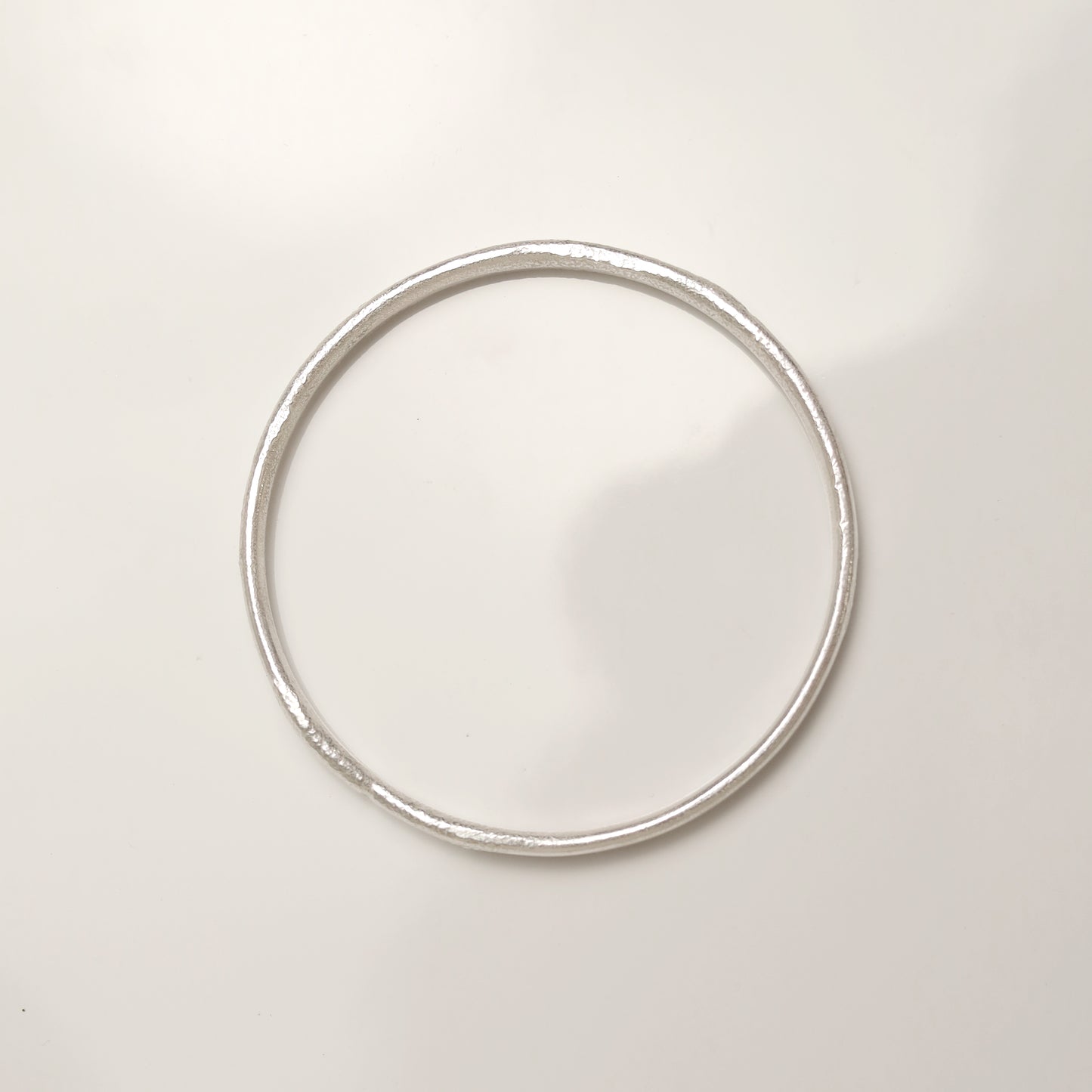 Sterling Silver Fire Bangle