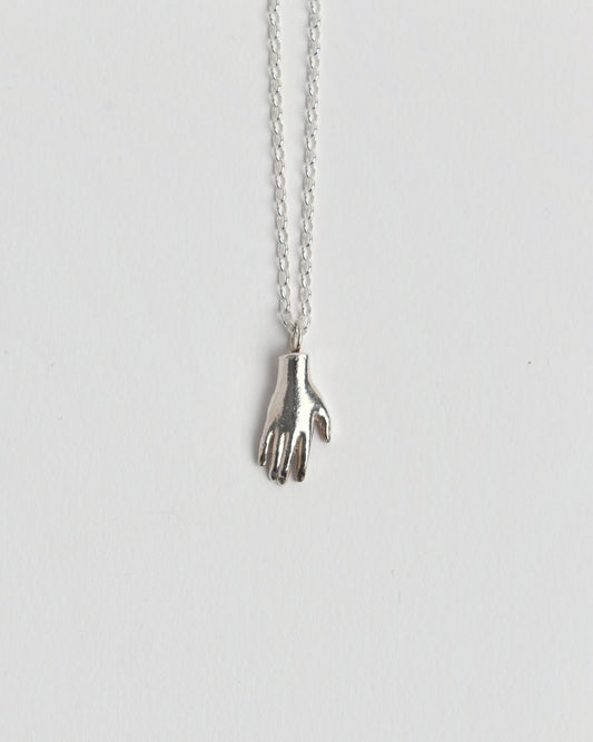 Sterling Silver Barbie Hand Pendant