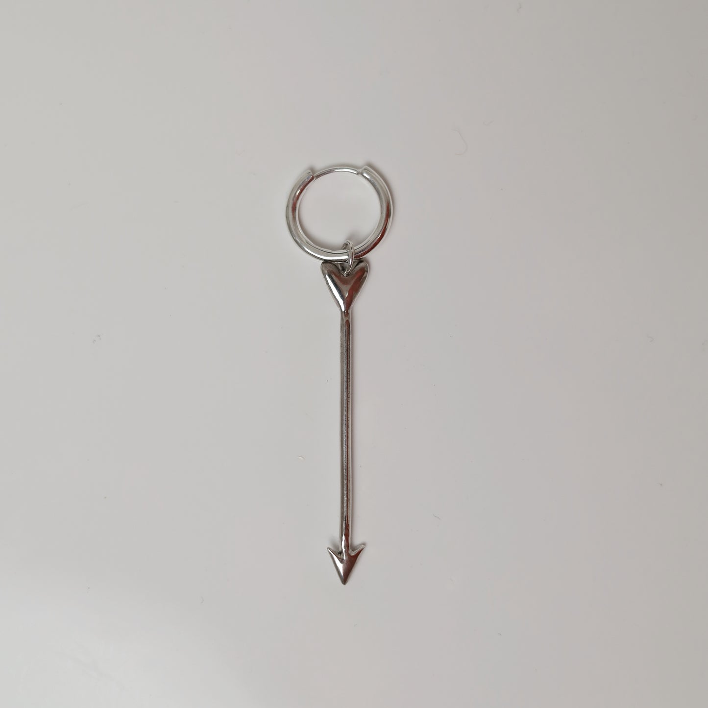Sterling Silver Arrow Hoops