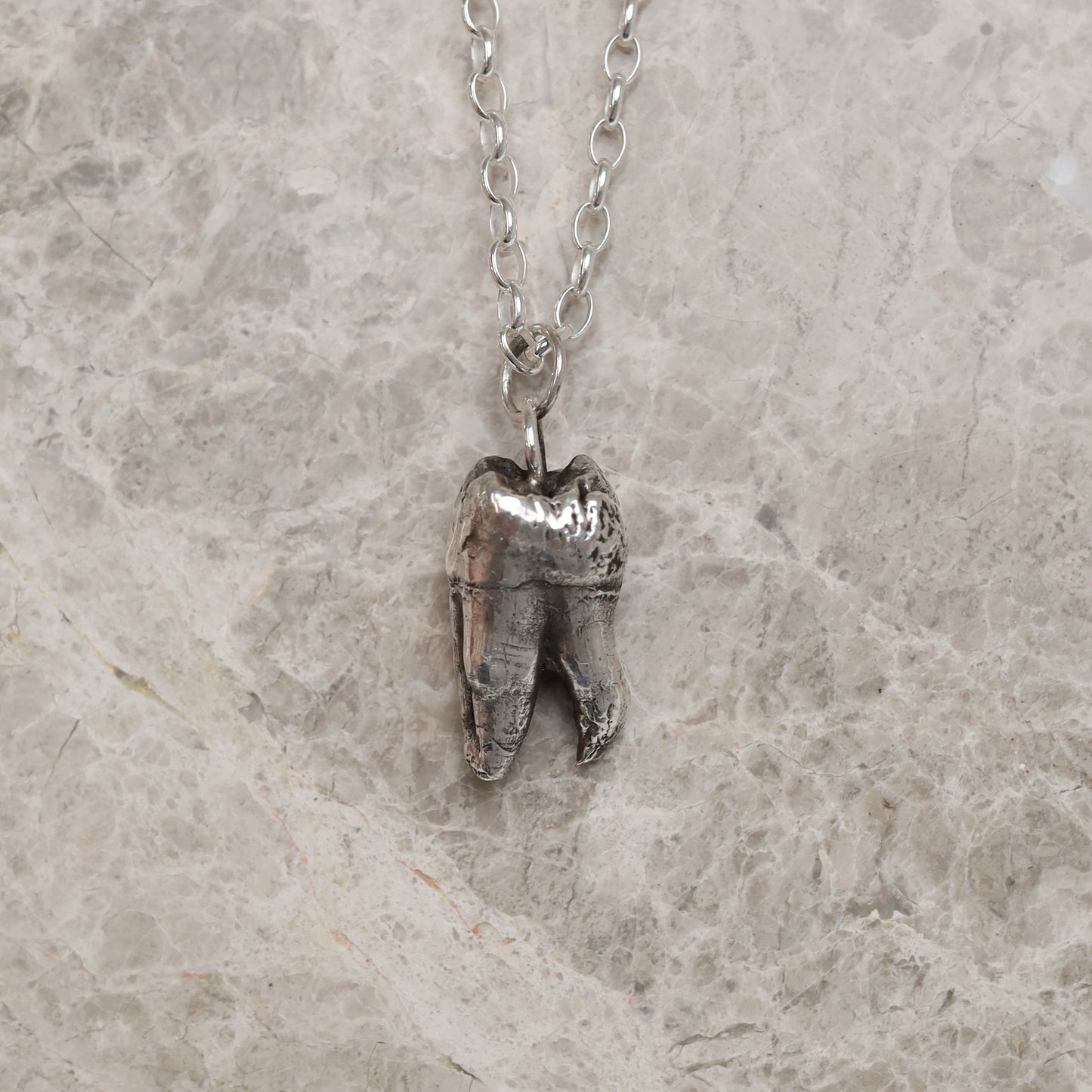Sterling Silver Wisdom Tooth Pendant