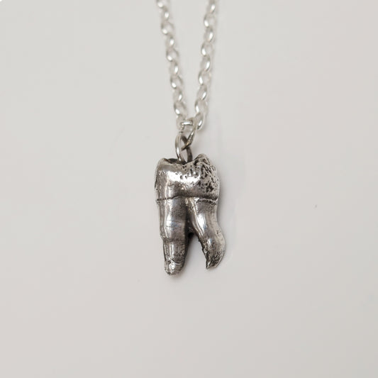Sterling Silver Wisdom Tooth Pendant