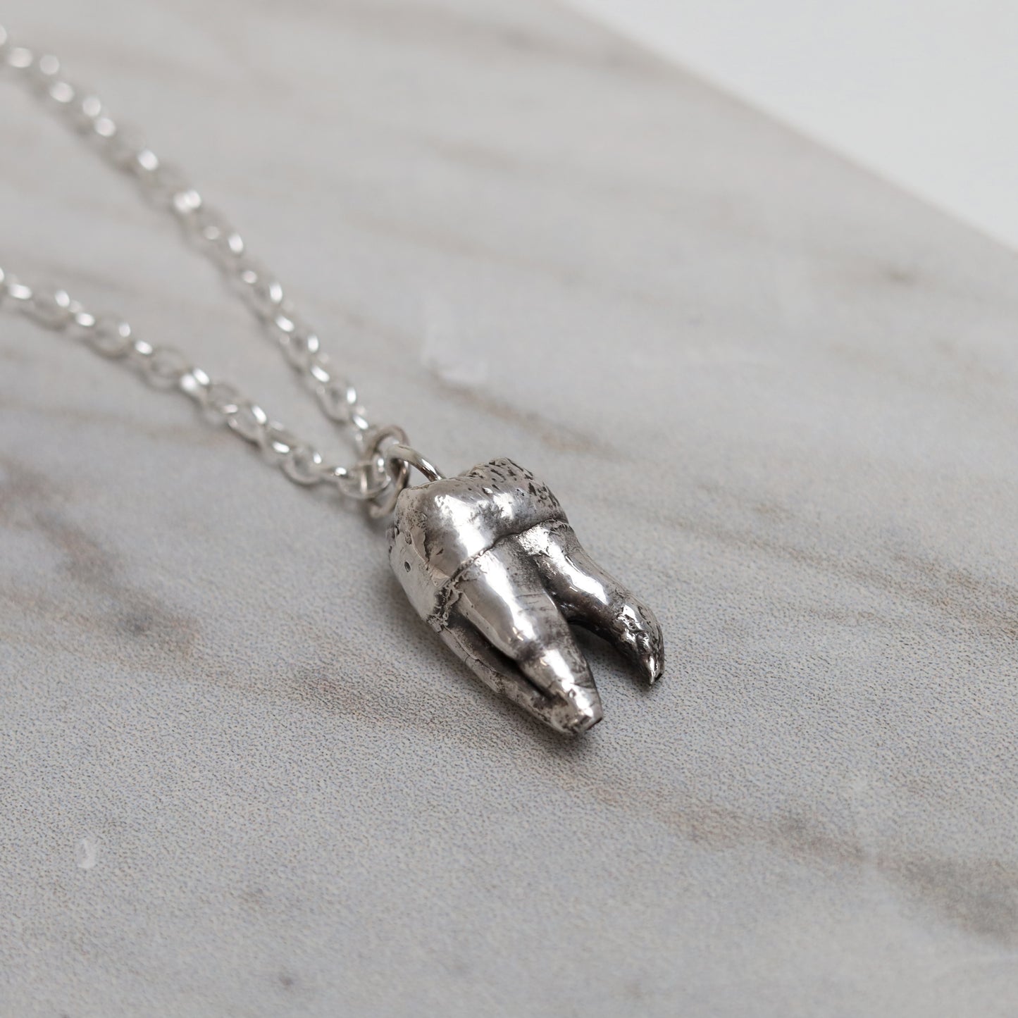 Sterling Silver Wisdom Tooth Pendant